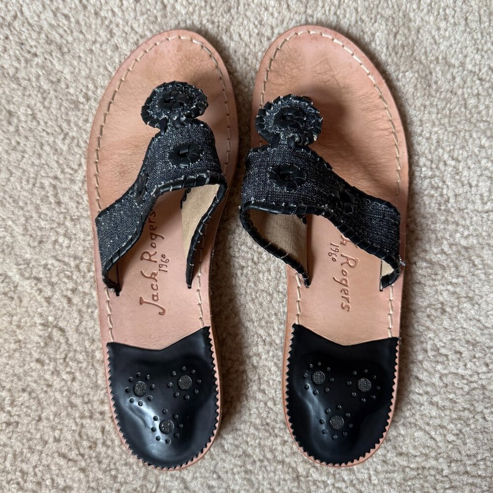 Black Jack Rogers Sandals